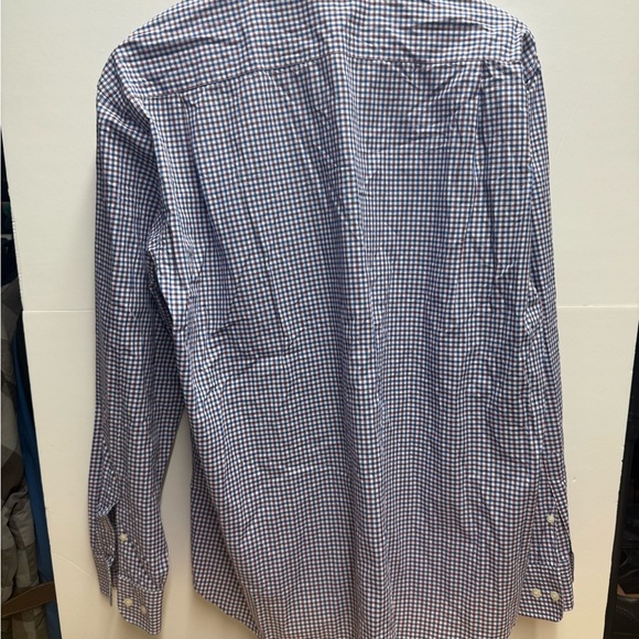Paul & Shark Navy and White Checkered Shirt - Picture 3 of 3